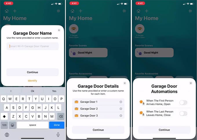 Set Up Meross Smart Garage Door Opener in HomeKit