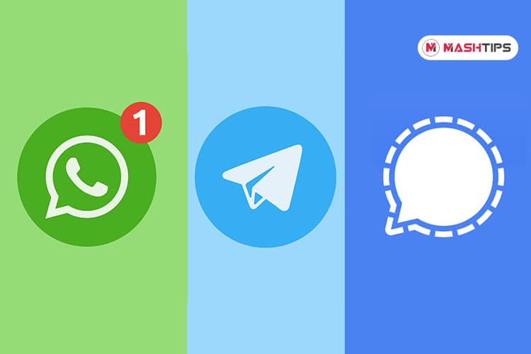 Whatsapp Vs Telegram Vs Signal Switch To Better Privacy Mashtips