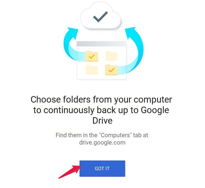 syncback google drive