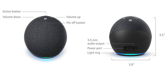 Amazon Echo Dot 4 Design