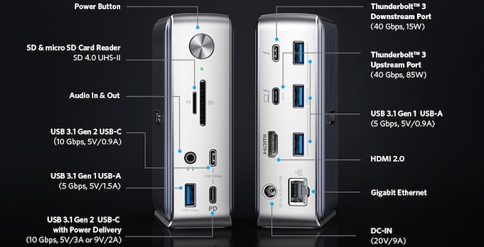 Anker PowerExpand Elite 13 in 1 Thunderbolt Docking Station for MacBook Review - 41