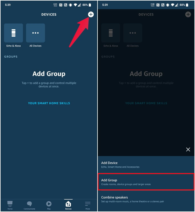 Create device groups on Alexa