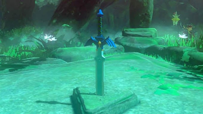 Legend of Zelda Breath of the Wild Master Sword