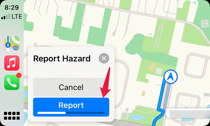 How to Report Traffic Accidents in Apple Maps from Your iPhone or CarPlay - 12