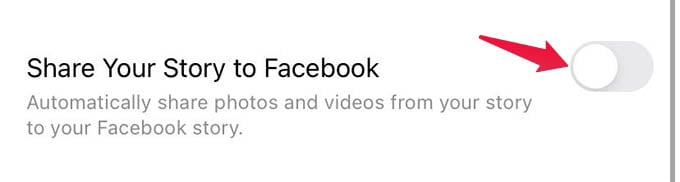 How to Stop Instagram Story Sharing to Facebook Automatically - 15
