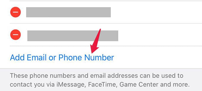 how to change phone number to name on imessage