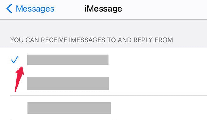 how to receive imessages to and reply from phone number