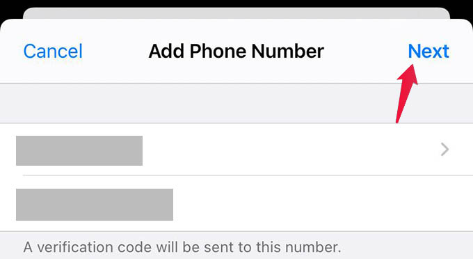 Enter and Add Phone Number on iPhone