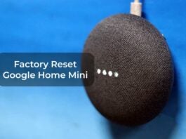 How to Factory Reset Google Home Mini