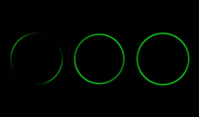 Pulsing Or Spinning Green Ring Light in Alexa