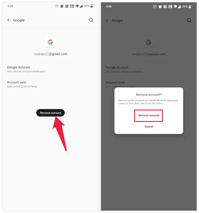 How to Remove Google Account from Android Phones MashTips