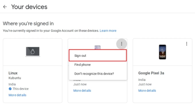 How to Remove Google Account from Android Phones - 2