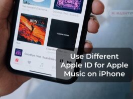 Use Different Apple ID for Apple Music on iPhone