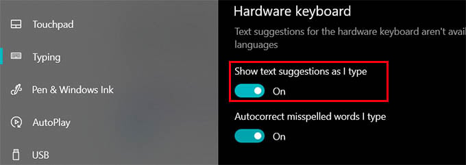 How to Enable Predictive Text and Autocorrect in Windows 10 - 91