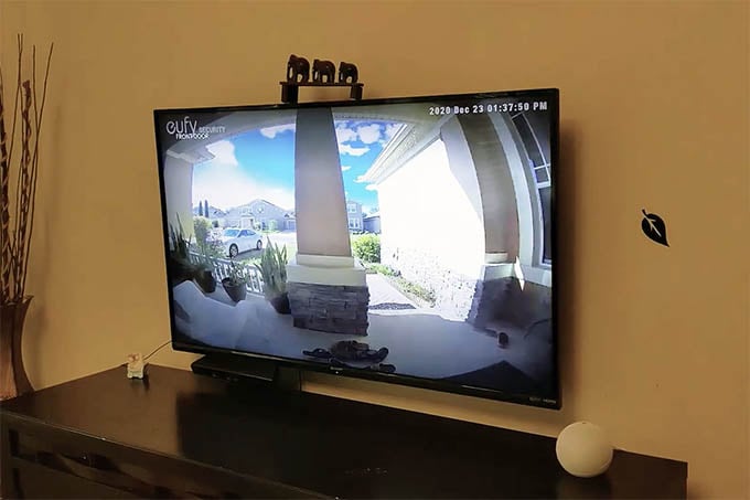 Alexa Showing Front Door Camera on Fire TV