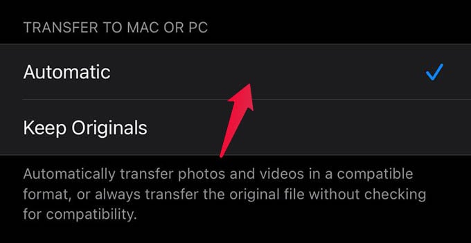 How to Convert iPhone Photos to JPEG While Sending or Sharing - 57