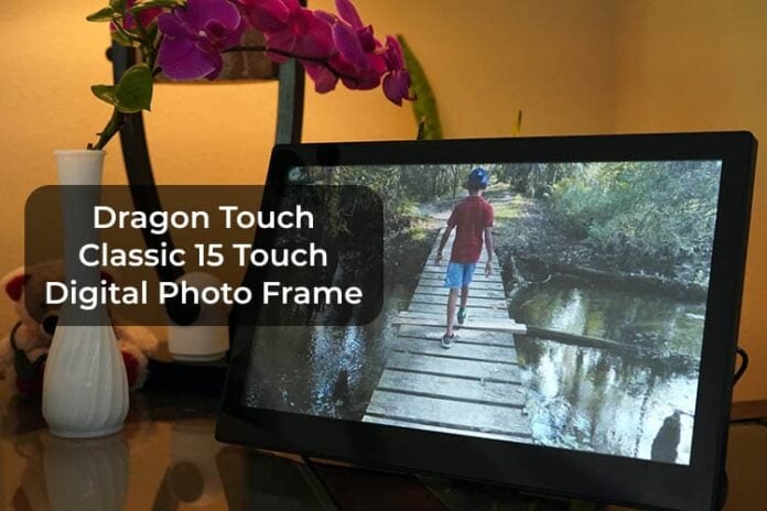 Dragon Touch Classic 15 Touch Digital Photo Frame