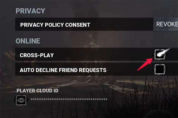 Enable Dead by Daylight Crossplay