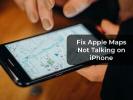 Fix Apple Maps Not Talking on iPhone