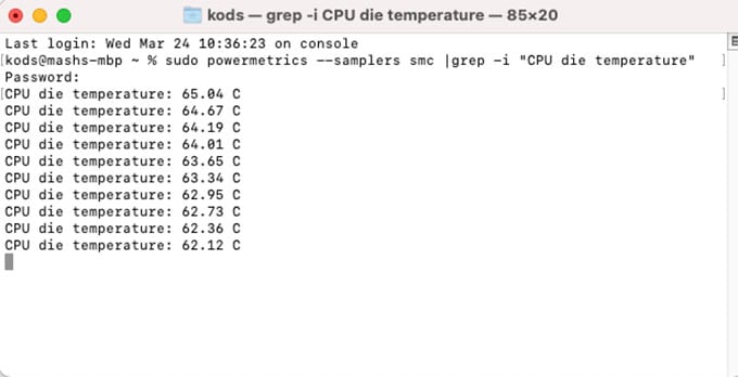 How to Check and Monitor MacBook CPU Temperature  Intel   M1 MacBooks  - 16