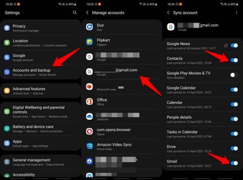 How to Sync Contacts to Google Gmail Account on Android and iPhone - 59