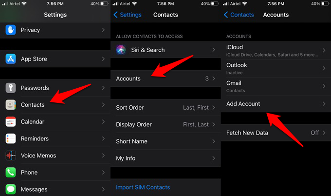 How to Sync Contacts to Google Gmail Account on Android and iPhone - 12