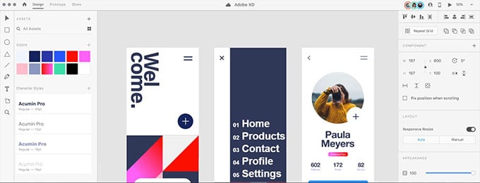 Adobe XD Design Collaboration Tools