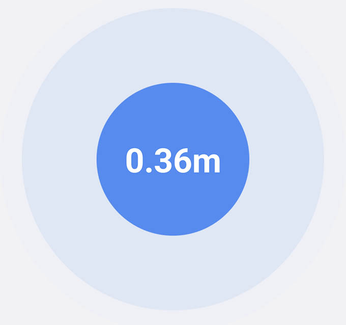 AirTag Find with Distance on Android