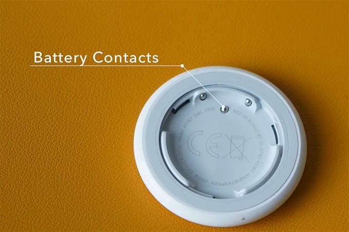 Apple AirTag Battery Contacts