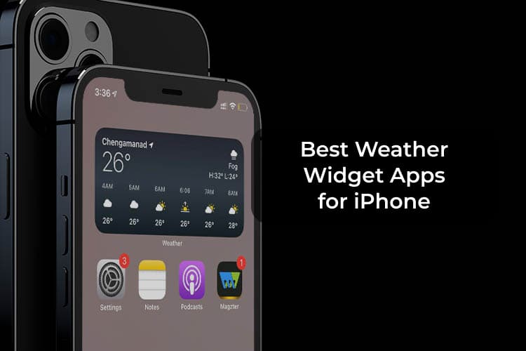 10 Best iPhone Weather Widget Apps to Add to Your Home Screen - MashTips