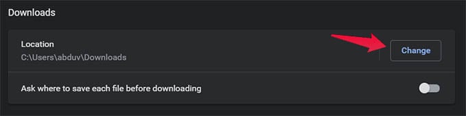 How to Change Download Location in Google Chrome on Windows 10 - 39