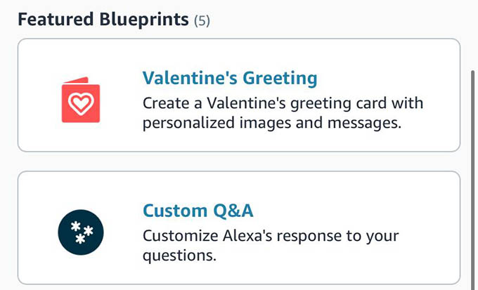 How to Create Custom Alexa Skills Using Alexa Blueprints - 63