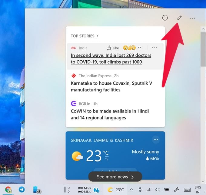 How to Show and Customize Windows 10 Weather Widget in Taskbar - 53