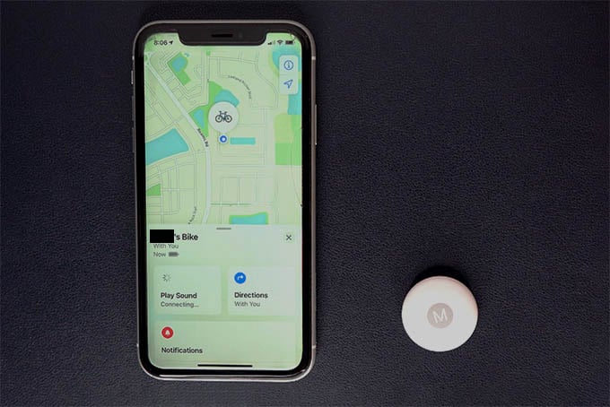 Find AirTag with iPhone X without Precision Finding