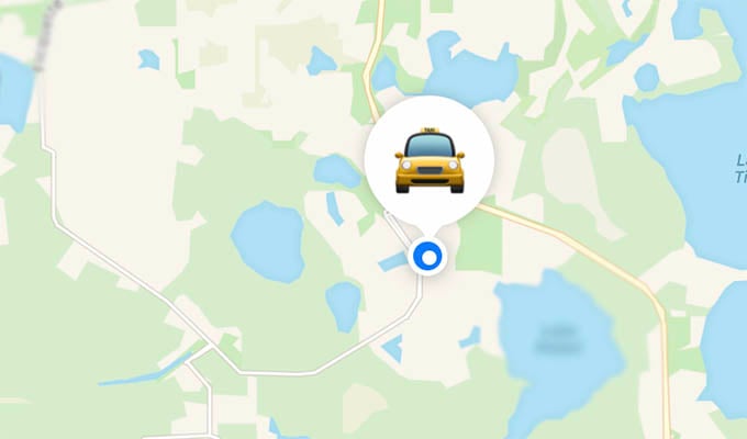 Find Car with AirTag on Find My Maps