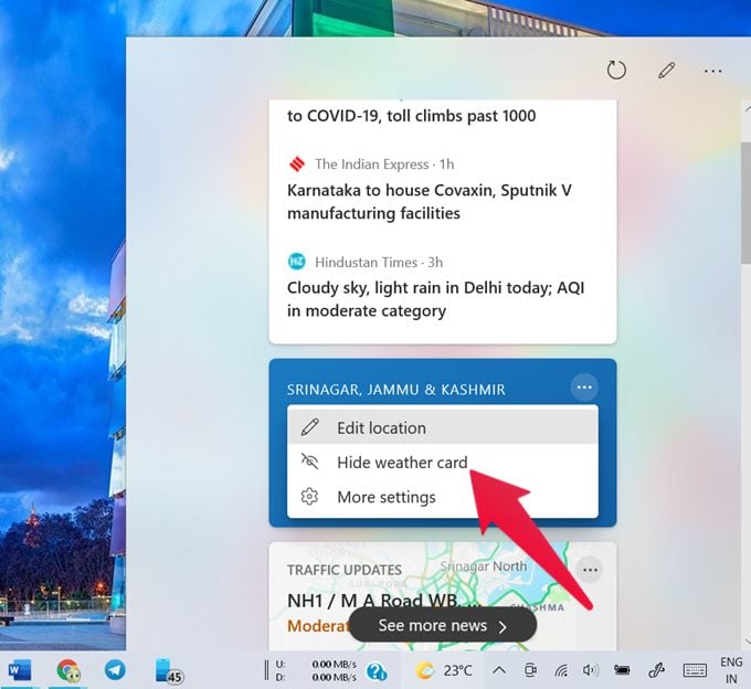 How to Show and Customize Windows 10 Weather Widget in Taskbar - 26