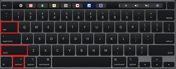 Previous Tab Keyboard Shortcut in Chrome for Mac