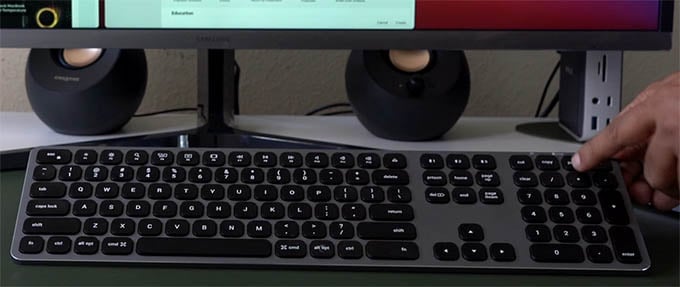 Satechi Aluminum Wireless Keyboard