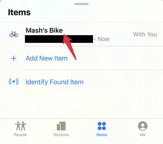 How to Rename AirTag and Change the Item from iPhone - 85