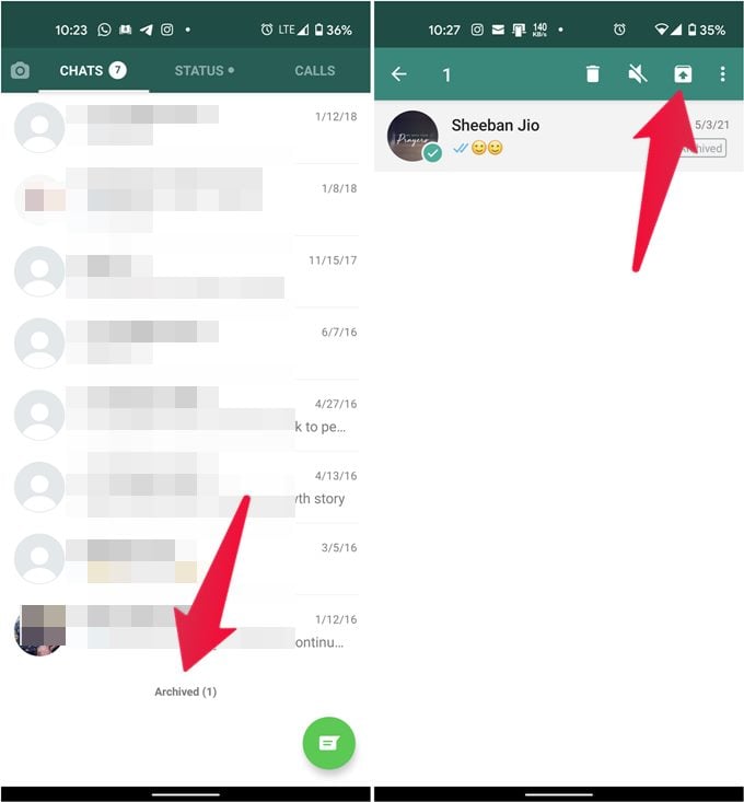 Archived in go where whatsapp chat How to