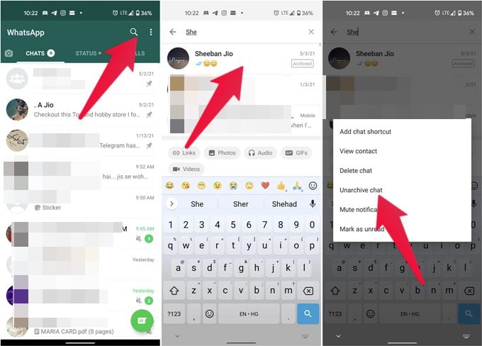 How to Get Back Archived Chats in WhatsApp on Android  iPhone  and Desktop - 67