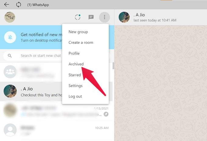 How to Get Back Archived Chats in WhatsApp on Android  iPhone  and Desktop - 92