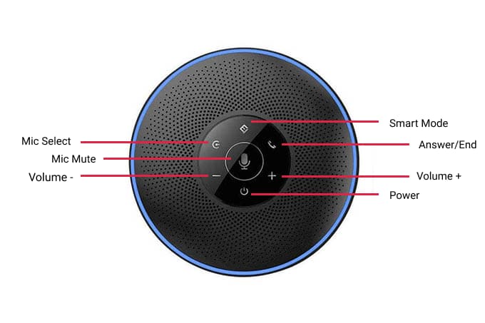 eMeet OfficeCore M2 Review  A Smart Wireless Speakerphone for Conference - 20