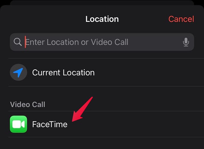 Add FaceTime Link While Creating Calendar Event on iPhone
