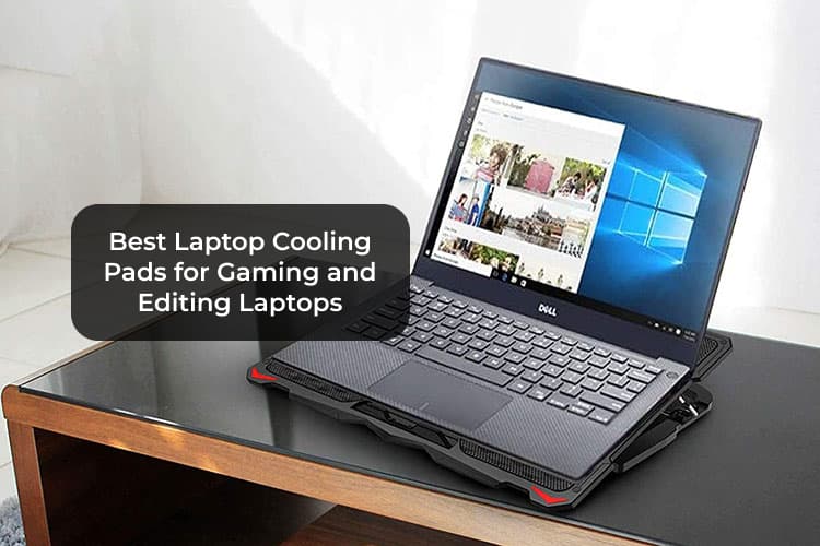 Fyearfly Laptop Cooling Pad 6 leistungsstarke Lüfter Laptop Cooler Stand Leise Gaming Cooling Pad Matte Tilt für 14 15,6 Notebook