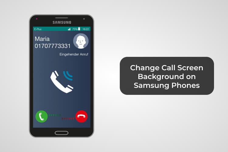 How to set a custom call background for your contacts on a Samsung device
