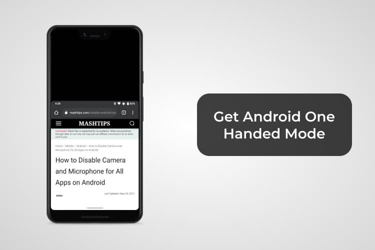 How to Enable Android One-Handed Mode on Your Phone | MashTips