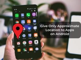 Give Only Approximate Location to Apps on Android