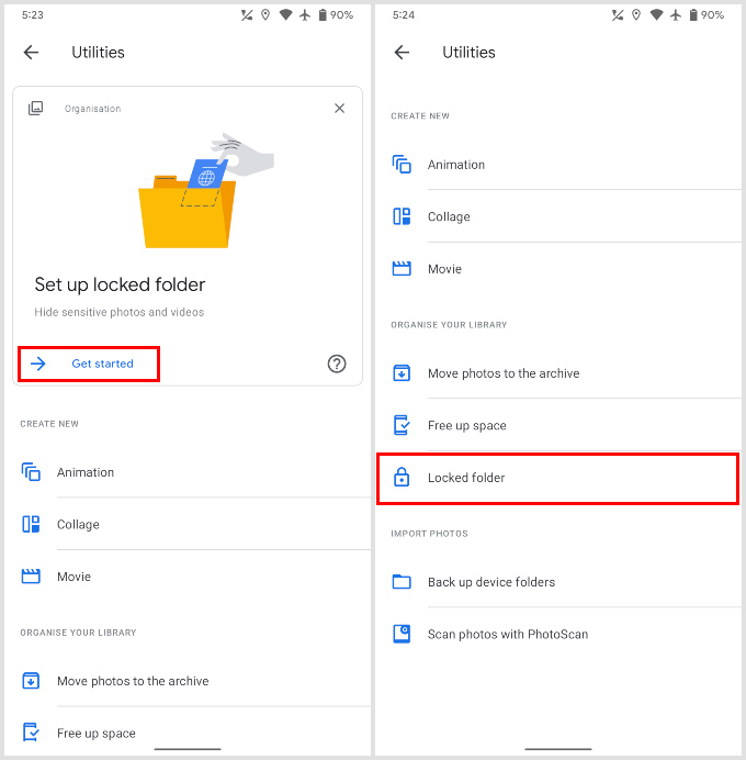 How to Hide and Lock Photos in Google Photos - 27