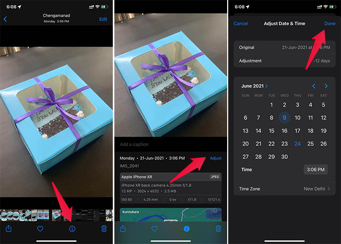 How to Change Timestamp on iPhone Photo Without Any Apps - 67